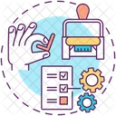 Contract Approval Business Icon