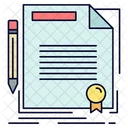 Contract Deal Deal Paper Agreement Document Icon