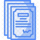 Contract Document Legal Agreement Icon