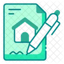 Contract Document Property Housing Contract Icon