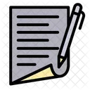 Contract Document Document Contract Icon