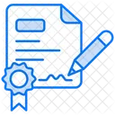 Contract document  Icon