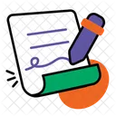 Contract Document Icon