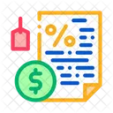 Contract Pawnshop Document Icon