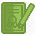 Contract Agreement Document Icon