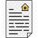 Contract Agreement Document Icon