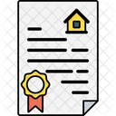 Contract Agreement Document Icon