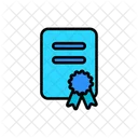 Contract Agreement Document Icon