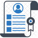 Contract Agreement Document Icon