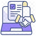 Contract  Icon