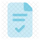 Contract Agreement Document Icon