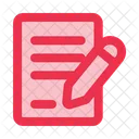 Contract Agreement Document Icon