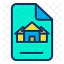 Building Contract Construction Contract Agreement Icon