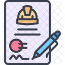 Contract  Icon