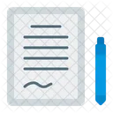 Contract  Icon