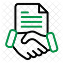 Contract Handshake Agreement Icon