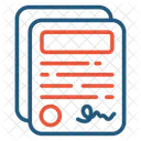 Contract  Icon