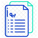 Contract  Icon