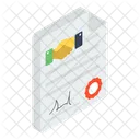 Contract  Icon
