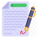 Contract  Icon