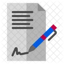 Contract  Icon