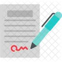 Contract  Icon