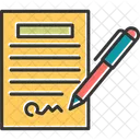 Contract  Icon