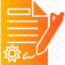 Contract  Icon