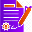 Contract  Icon