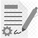 Contract  Icon