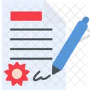 Contract  Icon