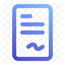 Contract  Icon