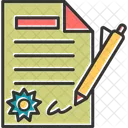 Contract  Icon