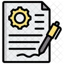Contract  Icon
