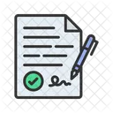 Contract  Icon