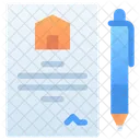 Contract  Icon