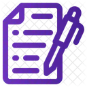 Contract Business Document Icon