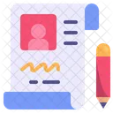 Contract  Icon