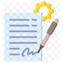 Contract  Icon