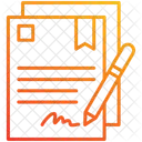 Contract  Icon