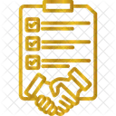 Contract Management Contract Agreements Icon