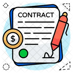 Contract Paper  Icon