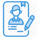 Contract Human Resource Sign Icon