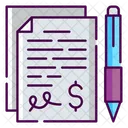 Contract Paper Contract Agreement Icon