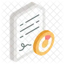 Contract Paper Agreement Deal Icon