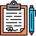 Contract Paper Contract Deal Icon