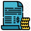 Contract Paper  Icon