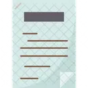 Contract Paper  Icon