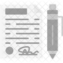 Contract Paper Agreement Contract Icon