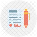 Contract Paper Agreement Contract Icon